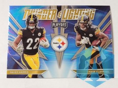 2021 Playoff Thunder and Lighting Najee Harris Chase Claypool Pittsburgh